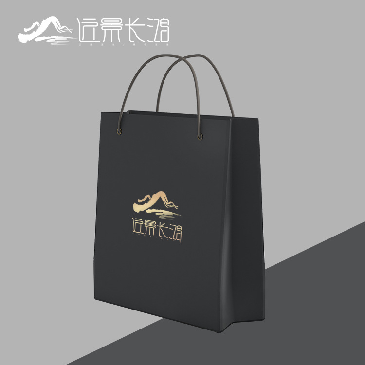 創(chuàng)意手提袋禮品袋白卡手提袋 定做服裝購(gòu)物袋